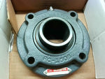  Sealmaster SFC-30 1 7/8" Bore Piloted Flange Cartridge Unit 4-Bolt Cast Iron Housing Image