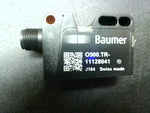  Baumer O500.TR-11128041 Thru-Beam Sensor Emitter 10-30VDC M12 4-Pin Connector ZZZZ.72O Image