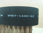  Gates 8MGT-1140-62 Poly Chain GT Carbon Timing Belt 8mm Pitch 1140mm Length 62mm Width 142 Teeth Image