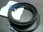  Keyence OP-42187 Sensor Disconnect Cable 4 Wire 4-Pin M8 Straight 2m Image