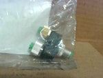  Murr 7000-41121-0000000 (Lot of 2 pcs) T-Coupler 5-Pole M12 Male In 4-Pole M12 Female Out 60VAC/DC Image