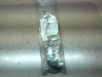 Hubbell 07401083 Kellems Deluxe Strain Relief Cord Grip 90° 3/4" MNPT Stainless Steel Mesh