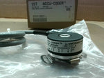  Accu-Coder 15T-01SF-2000N5RHV-K00 Incremental Thru-Bore Encoder 2000 CPR 1/4" Bore 5VDC Line Driver M12 Connector Image