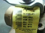 Apollo 70-646-01 2-Piece Diversion Ball Valve 1-1/4" Nominal FNPT End Style Bronze Body Standard Port Domestic Image