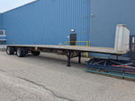 2006 Fontaine IFTW-7-8048WSAWK T/A Flatbed Trailer 48FT Overall Length x 96" Overall Width Image