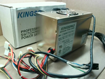 Kingspao KU-250T 250W AT Power Supply Dual Voltage P8/P9 Connectors