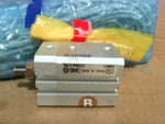  SMC 21-CDQSB16-10DM-M9BL Compact Pneumatic Cylinder 16mm Bore 10mm Stroke Image