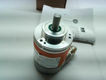  IFM Efector RM3007 Multiturn Encoder w/ Solid Shaft PROFIBUS Absolute 10mm 10-30VDC Image