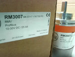  IFM Efector RM3007 Multiturn Encoder w/ Solid Shaft PROFIBUS Absolute 10mm 10-30VDC Image