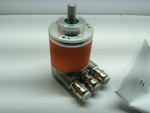  IFM Efector RM3007 Multiturn Encoder w/ Solid Shaft PROFIBUS Absolute 10mm 10-30VDC Image