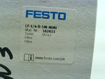  Festo LF-1/4-D-5M-MINI Sintered Filter w/ Centrifugal Separator 162611 Image