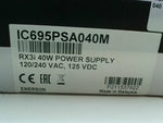 Emerson GE-Fanuc IC695PSA040M Power Supply Module 120/240VAC 125VDC Image