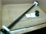 Allen Bradley 855T-BSPM80 80cm Stainless Steel Pole Mount Base for 855T Stack Light