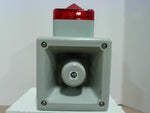  Allen-Bradley 855H-BCD24CDR4 Industrial Alarm with Beacon Light 24VDC 112 dB Red Strobe Image
