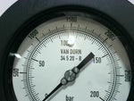  NoShok Van Dorn 34 5 20-B  Pressure Gauge 0-3000 PSI Image