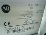 Allen-Bradley 700-K31Z-DJ Miniature Control Relay 3 NO/1 NC 24 VDC Coil Ser.B Image