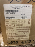  Fanuc A06B-0157-B075 Alpha Series AC Servo Motor A40/2000 Image