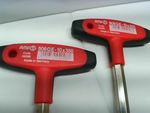  AMF 906QE-10x350 (2 PCS) Hexagon Screwdriver Ergonomic 2-Component T-Handle Image
