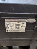  Allen Bradley 1327-AA-BB-40-B 40HP 30kW 460v Spinde AC Motor Image