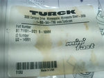  Turck BS 71101-0/21 Sensor Connector U2-14991 Receptacle Plug 10-Pin 9-16MM Image