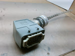  Hubbell 074-01-021 Liquid tight Stainless Steel Mesh Cord Connector 1" MNPT Image