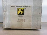  Master Pneumatic R100-6 Air Pressure Regulator 3/4" NPT 0–125 PSI Output 300 PSI Max Inlet Image