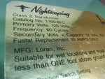  Loran Nightscaping T-100-8LC Low Voltage Outdoor Transformer 120V 60Cycles Image
