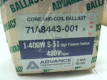  Advance 71A8443-001 Core & Coil Ballast Kit 400W S51 HP Sodium 480V Image