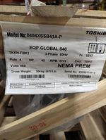  Toshiba 40HP AC Motor 1775RPM 324T Frame 460VAC 3PH TEFC Model 0404XSSB41A-P Image
