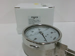  Noshok 40-500-600 Pressure Gauge Glycerin Filled 0-600 PSI 1/2" NPT Male Bottom Mount Image