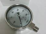  Noshok 40-500-600 Pressure Gauge Glycerin Filled 0-600 PSI 1/2" NPT Male Bottom Mount Image