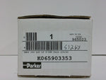  Parker K065903353 Solenoid Pilot Valve 3-Way 110/120 VAC 50/60 Hz 0-140 PSIG Image