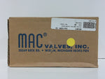  Mac Valves 722C-12-PI-111JB 4-Way Double Solenoid Valve 110VAC @ 50Hz 10-150 PSI Image