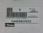  Parker L4452810253 Solenoid Valve 120VAC 1/4" NPT 140 PSI Image