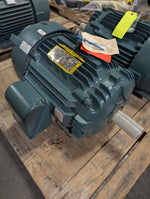  Baldor ECP84100T-4 AC Motor 15HP 284T Frame 1180RPM 460V 3PH TEFC SuperE Severe Duty 841XL Motor Image