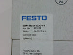  Festo MHA4-MS1H-3/2G-4-K 3/2-Way Solenoid Valve Image