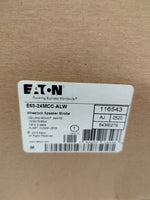  Eaton Wheelock E60-24MCC-ALW White Ceiling Speaker Strobe Xenon Clear Lens Image