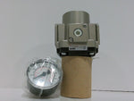  SMC AR40-F04G-R Modular Air Regulator w/ Gauge 7-125psi 0.1-1.7 MPa Image