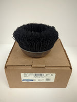  Osborn 32127 4" Abrasive ATB Cup Brush 320 Grit S/C 5/8-11 AH 6000RPM Image