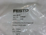  Festo 530029 HGL-M5-B Piloted Non Return Check Valve 130 L/min Flow Image