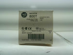  Allen Bradley 800T-D1D1 Momentary Push Button 30mm Green Mushroom Head Image