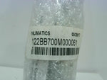 Numatics 122BB700M000061 Pneumatic Solenoid Valve 4-Way 3-Position 24VDC 4/3 Image