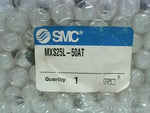  SMC MXS25L-50AT Double Acting Slide Cylinder 25mm Bore 50mm Stroke Image