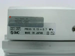  SMC MXS25L-50AT Double Acting Slide Cylinder 25mm Bore 50mm Stroke Image
