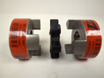 Lovejoy L-090 7/8" Jaw Type Coupling Set 7/8" Bore (.875) w/ Spider Insert Image