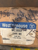  Westinghouse HMC3800F - Circuit Breaker 400-800AMP 3POLE 600V Image