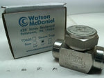  Watson McDaniel TD600 Steam Trap 1/2" Image