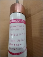Gould Shawmut TRS250R Time Delay Fuse, 600VAC, 250 AMP