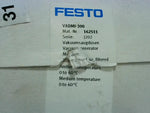  Festo VADMI-300 Vacuum Generator 85% Max Vacuum 29-116 psi 162511 Image