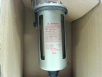  SMC AF810-N12 Pneumatic Air Filter 5 Micron 9000NL/min Flow 1-1/4" NPT Image